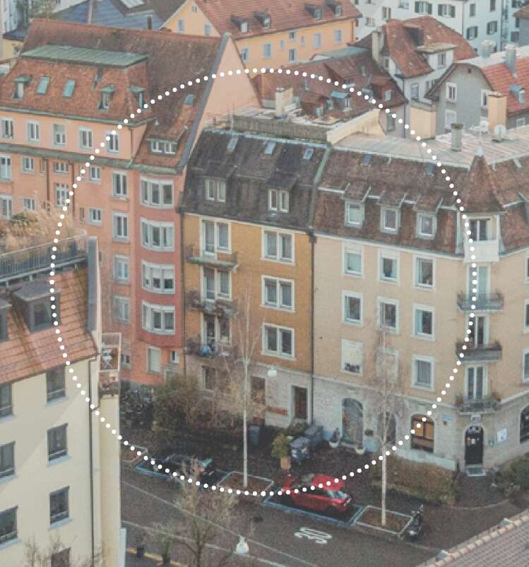Orlando Architektur Umbau Mehrfamilienhaus Kanzleistrasse Zürich 1 Aussenfoto