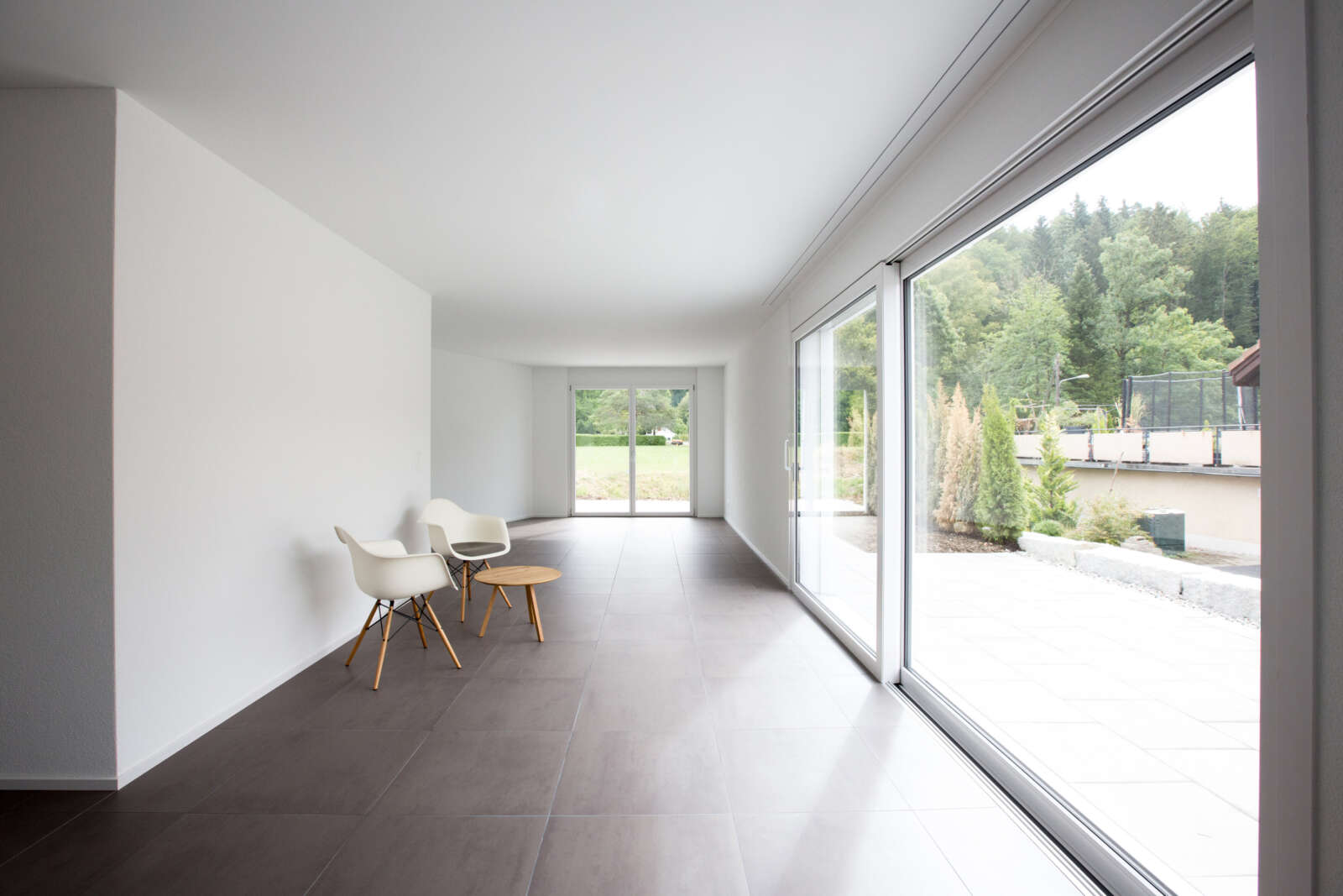 Orlando Architektur Neubau Einfamilienhaus Bolsternbuckstrasse Kollbrunn 4 Wohnen