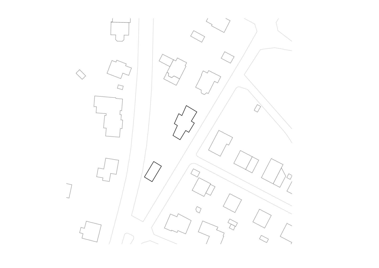 Orlando Architektur Neubau Wohnhaus Steineggstrasse Wiesendangen 13 Situationsplan