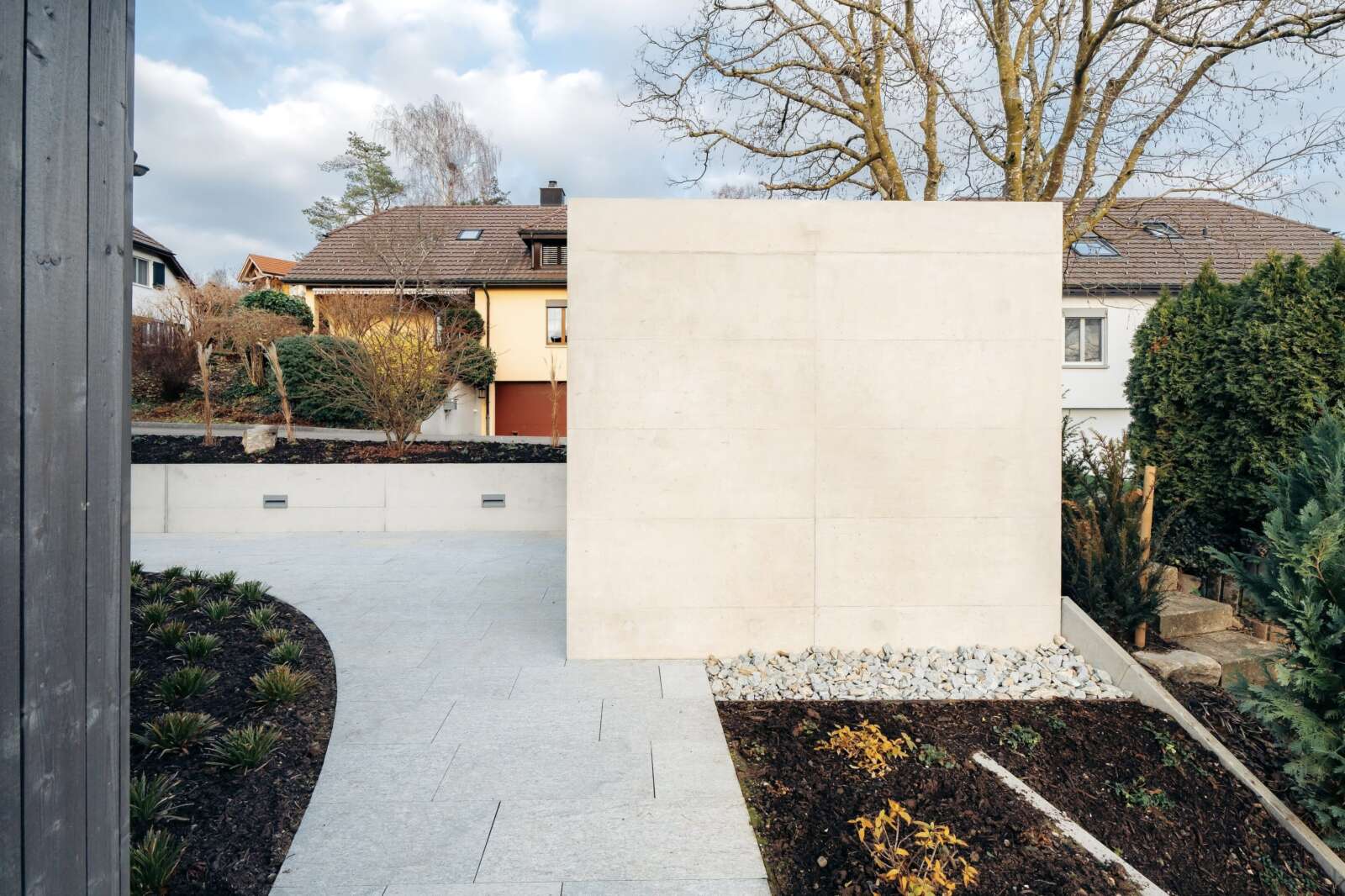 Orlando Architektur Umbau Anbau Einfamilienhaus Holderweg Seuzach 4 Aussenabstellraum
